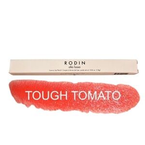 RODIN Olio Lusso Luxury Lip Pencil Tough Tomato Orange Red Discontinued NIB New